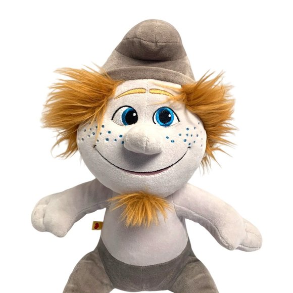 Build A Bear Smurfs 16 in Tall Seated Naughty Hackus Plush Stuffed Doll Toy - Picture 4 of 4